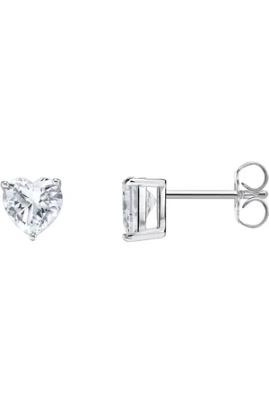 Thomas Sabo Paar Ohrstecker Schmuck Silber 925 Ohrringe in Herzform, H2306-051, H2306-051, mit Zirkonia (synth)