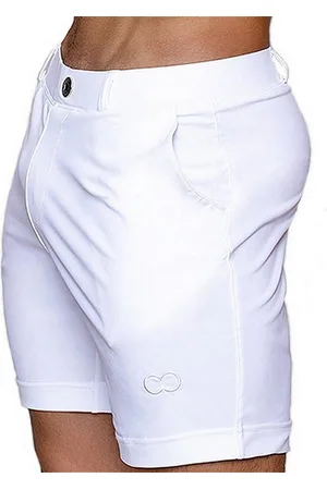 2EROS Badeshorts Long Bondi Bar Beach Swim Shorts White - Verkäufer: FScommerce