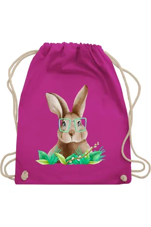 Shirtracer Turnbeutel Hase mit Brille I Osterhase Nerd I Oster Hase, Ostergeschenk Deko - Verkäufer: