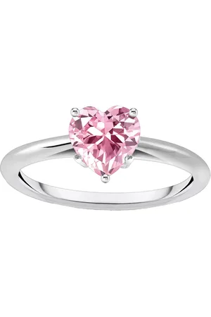 Thomas Sabo Fingerring Schmuck Silber 925 Ring in Herzform, TR2476-051-14, TR2476-051-9, mit Zirkonia (synth)