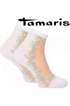 Tamaris Kurzsocken mit Blumendesign (Packung, 1-Paar) aus hautfreundlicher Baumwolle - Verkäufer: Meine Strümpfe