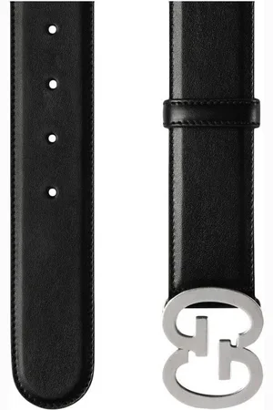 Gucci Ledergürtel Gürtel GG Supreme Monogram Antiqued Schnalle mit Staub Tasche Unisex 100% Kalbsleder - Palladium-beschichtete Hardware - Verkäufer: eldigo
