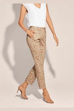 Madeleine Stoffhose Weite Schlupfhose mit Paisley-Muster - Verkäufer: Premio Fashion GmbH