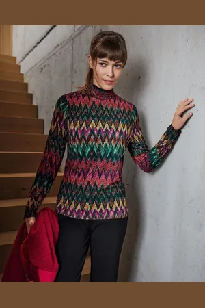 HAJO Blusenshirt Shirt mit Stehkragen - Verkäufer: Mode