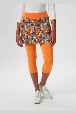 Madeleine Wellnesshose Verkürzte Yogahose mit Rock in floralem Print - Verkäufer: Premio Fashion GmbH