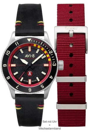 Avi-8 Quarzuhr AV-4103-01 Tuskegee Airmen Limited Edition Herrenuhr AV-4103-01 Tuskegee Airmen Limited Edition Herrenuhr - Verkäufer: Timeshop24