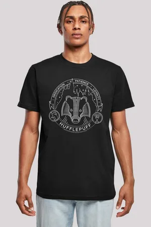 F4NT4STIC T-Shirt Harry Potter Hufflepuff Seal Print