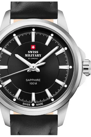 CHRONO Quarzuhr Swiss Military SM34105.08 Damenuhr Klassik Saphirglas 28mm 10ATM - Verkäufer: Timeshop24
