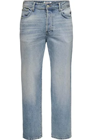 Only & Sons Loose-fit-Jeans ONSFADE LOOSE WB 6778 A14 DNM NOOS
