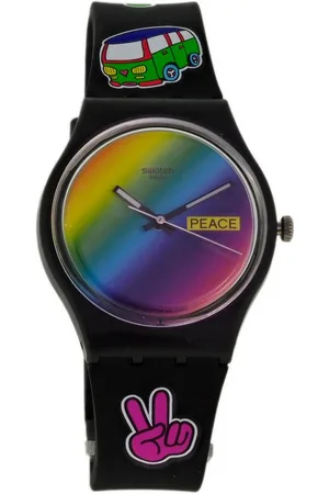 Swatch Quarzuhr SO31B101 GO WITH THE 