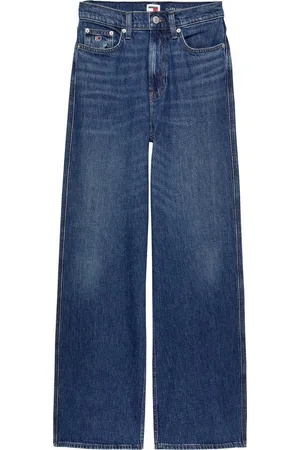 Tommy Hilfiger Weite Jeans CLAIRE - High Waist - Wide Leg mit Logo-Badge