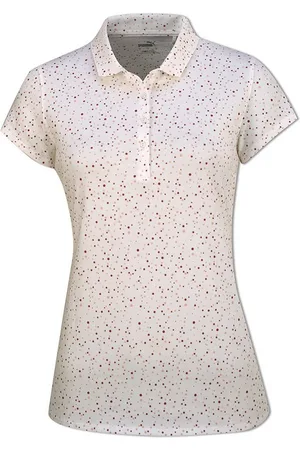 PUMA Poloshirt Golf Polo Speckle Weiß Damen - Verkäufer: Svens Golfshop GmbH