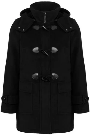 Manisa Dufflecoat mit Kapuze und Knebelverschluss