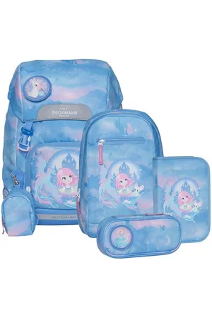 Beckmann Schulranzen Classic (6tlg., inkl. Sportrucksack, Federmäppchen, Schlamperrolle und Buttons) - Verkäufer: Ranzenfee & Koffertroll GmbH
