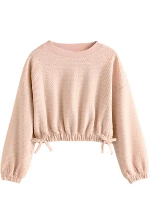 Next Langarmshirt Strukturiertes Langarmshirt mit Rüschensaum (1-tlg) - Verkäufer: Germany GmbH