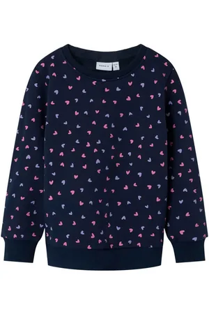 NAME IT Sweatshirt NMFDAVINA LS SWEAT FLEECE BRU NOOS