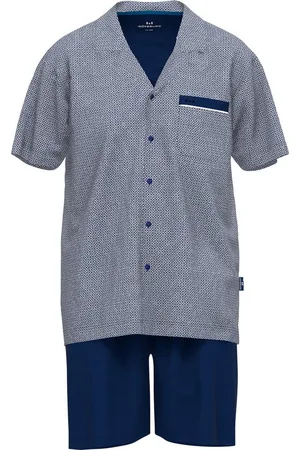Götzburg Pyjama Herren-Shorty Single-Jersey gemustert - Verkäufer: Erwin Müller