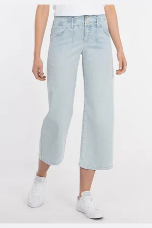 Recover pants Culotte VICKY mit Doppelknopf-Verschluss
