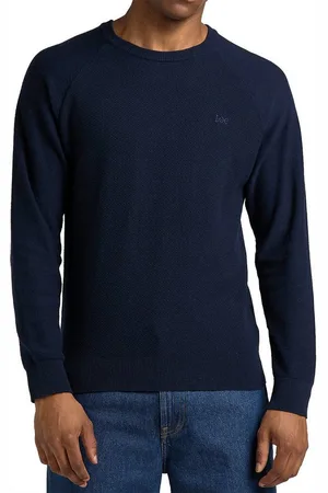Lee Sweatshirt Regular Fit - Raglan Sky Captain - Verkäufer: DenimBar