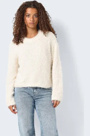 Noisy May Rundhalspullover NMSASSY L/S O-NECK KNIT FWD NOOS
