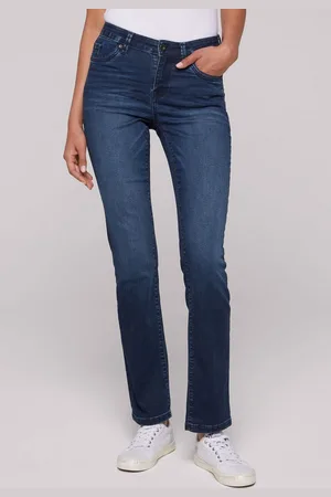 Soccx Regular-fit-Jeans mit normaler Leibhöhe