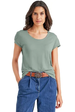 Madeleine Kurzarmshirt Shirt mit Rundhals-Ausschnitt - Verkäufer: Premio Fashion GmbH
