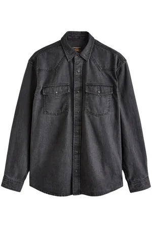 Next Jeanshemd Langärmeliges Denim-Westernhemd aus Baumwolle (1-tlg) - Verkäufer: Germany GmbH
