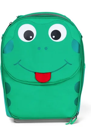 Affenzahn Reisetasche Kinderkoffer Frosch 20 Liter (1 Stück), Kinder-Trolley, 2 Rollen, Teleskopstange - Verkäufer: DSBO