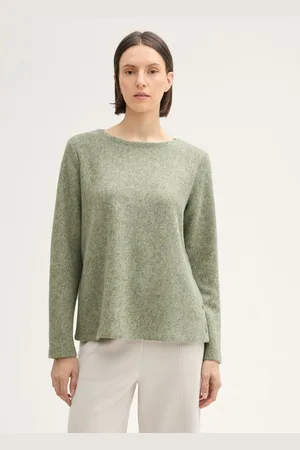 TOM TAILOR Sweatshirt Geripptes Sweatshirt - Verkäufer: