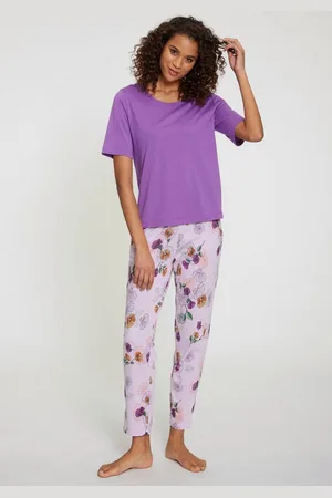 VIVANCE DREAMS Pyjama (2 tlg) mit Blumen-Druck