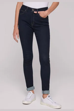 Soccx Slim-fit-Jeans mit hoher Leibhöhe