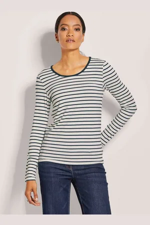 Madeleine Langarmshirt Kurzes Rundhals-Shirt - Verkäufer: Premio Fashion GmbH