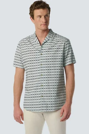 No Excess Kurzarmhemd - Kurzarmhemd mit Print - Hemd kurzarm - Resort Collar Allover Printed - Verkäufer: Schneider Fashion Store