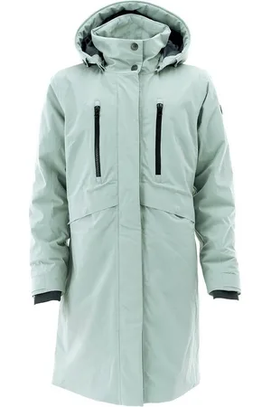 Blue Wave Funktionsmantel Damen Funktionsjacke Marie mit abnehmbarer Kapuze - Mantel Wasserdicht - Verkäufer: tomBrook GmbH