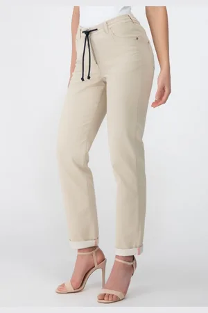Recover pants Stoffhose Jogpants Mit teils verdeckter Knopfleiste