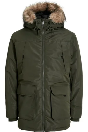 JACK & JONES Parka JJECONSTRUCT FAUX FUR PARKA SN