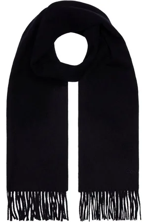 Calvin Klein Schal CLASSIC WOOL SCARF, mit Logostickerei
