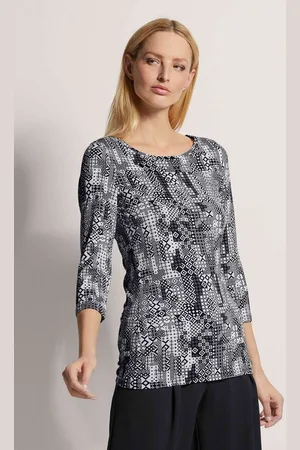 Madeleine 3/4-Arm-Shirt Rundhals-Shirt mit 3/4-Ärmeln - Verkäufer: Premio Fashion GmbH