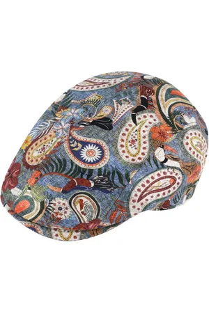 Fiebig Schiebermütze Bunte Sommer-Flatcap in Paisley-Print - Verkäufer: Hut-Breiter München - Hutmacher seit 1863