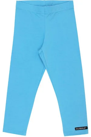Villervalla Leggings Leggings Lake Blue 122 mit Trägern - Verkäufer: HUCKLEBUCK & FINJA Nordkinder Kindermode