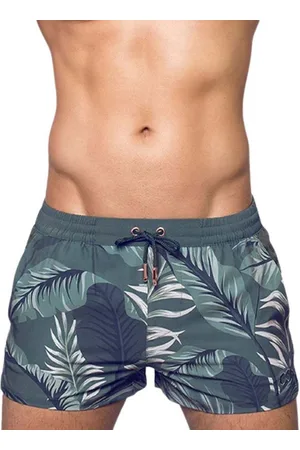 2EROS Badeshorts Print Hawaiian Swimshorts S50 Forest Green L - Verkäufer: FScommerce