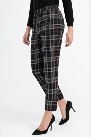 Recover pants Stoffhose Jogpants mit modischer Schnittführung