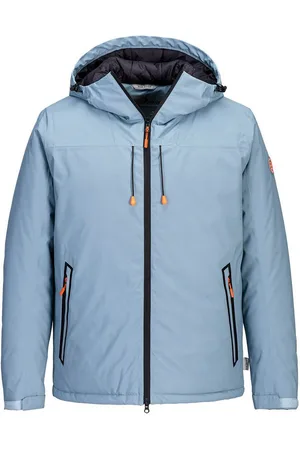 Blue Wave Funktionsjacke Herren Outdoor-Jacke Lasse mit Wattierung - Wasserdichte Jacke Kapuze - Verkäufer: tomBrook GmbH