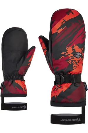 Ziener Skihandschuhe GASSIMO AS Fäustling red cabin/burnt orange - Verkäufer: Warehouse One -Pro Sports