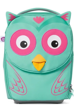 Affenzahn Reisetasche Kinderkoffer Eule 20 Liter (1 Stück), Kinder-Trolley, 2 Rollen, Teleskopstange - Verkäufer: DSBO
