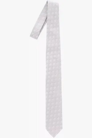 corneliani Krawatte CC Collection Herren krawatte, Silber Krawatte Kleinmuster - Verkäufer: evoox