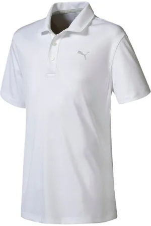 PUMA Poloshirt Golf Polo Essential Pounce Weiß Junior 140 - Verkäufer: Svens Golfshop GmbH