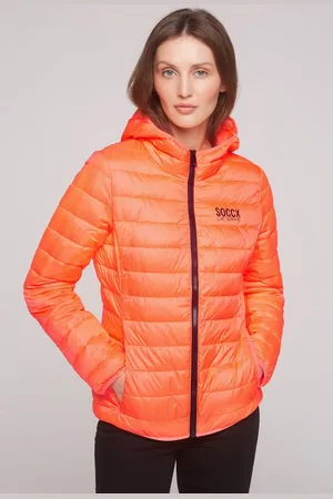 Soccx Outdoorjacke mit elastischem Saumabschluss