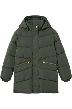 NAME IT Outdoorjacke NKFMEMO JACKET LONG TB mit dekorativen und reflektierenden Details