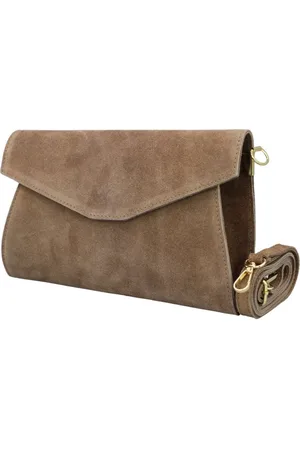 Adel Bags Umhängetasche SETRA Damen Schultertasche aus echtem Wildleder, hergestellt in Italien - Verkäufer: